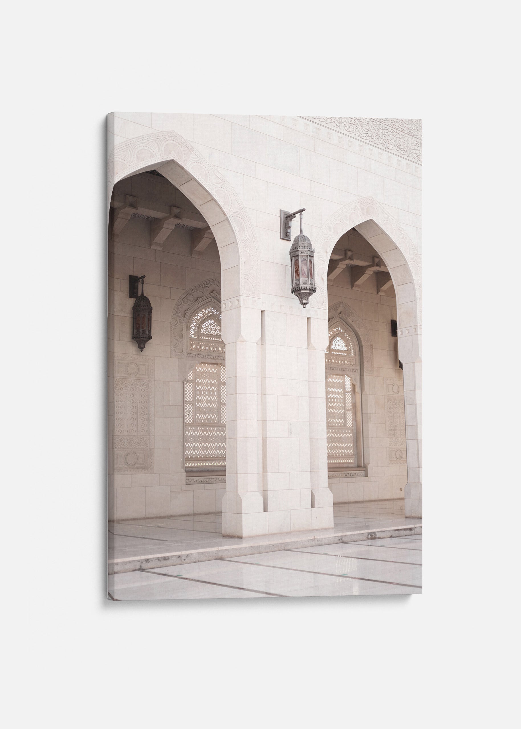 Mosque Lanterns Canvas