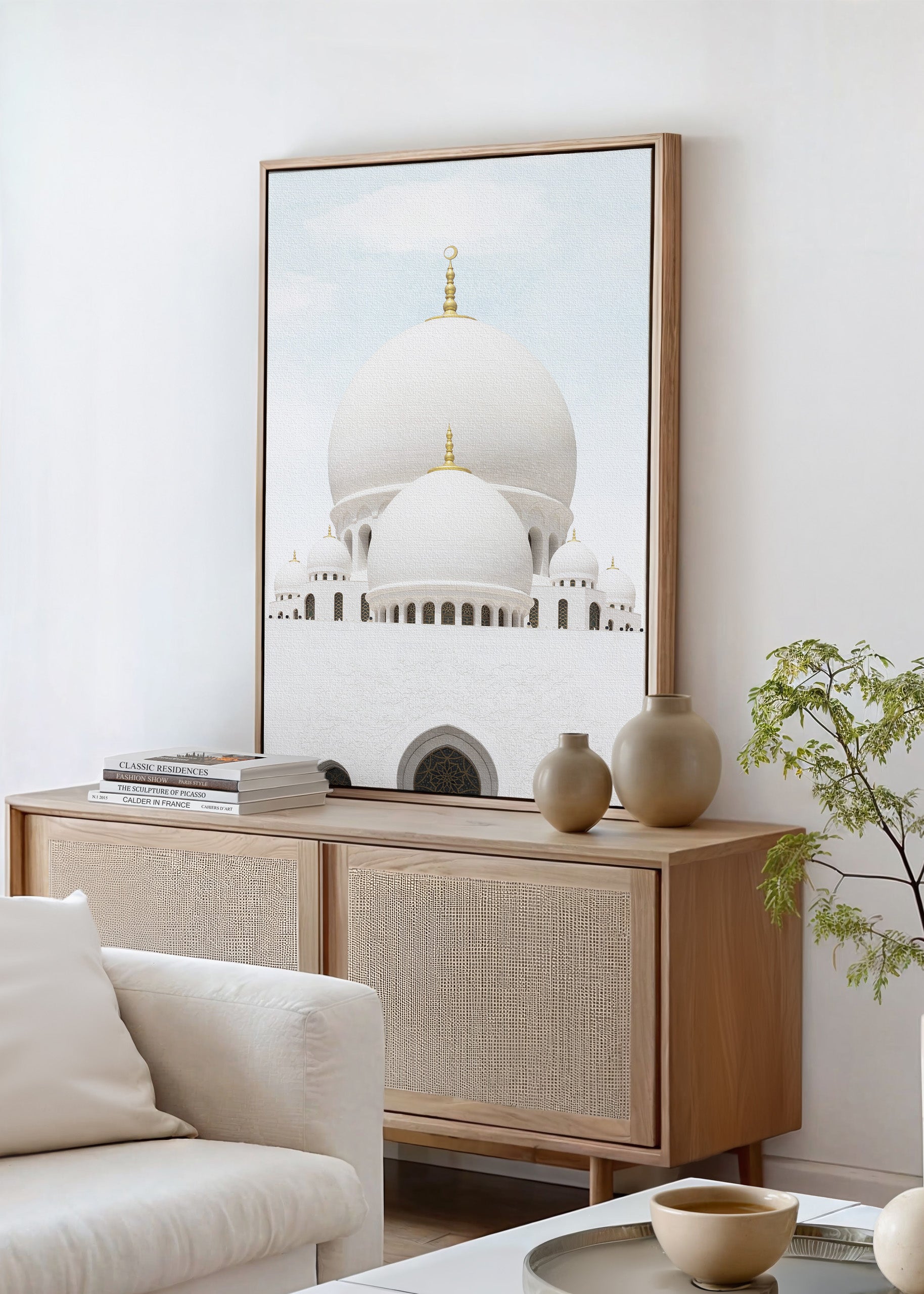 Sheikh Zayed Kuppel Canvas