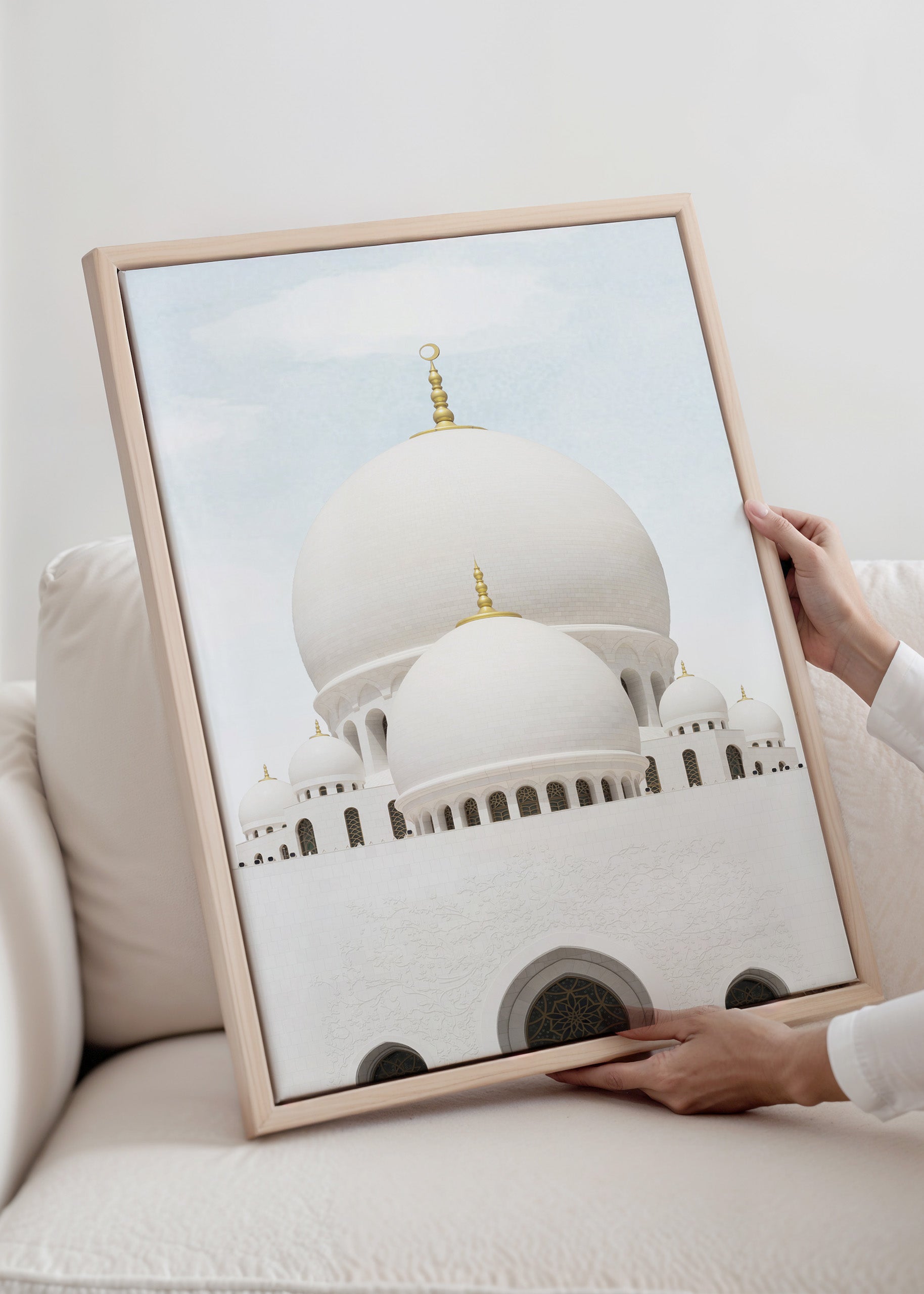 Sheikh Zayed Kuppel Canvas