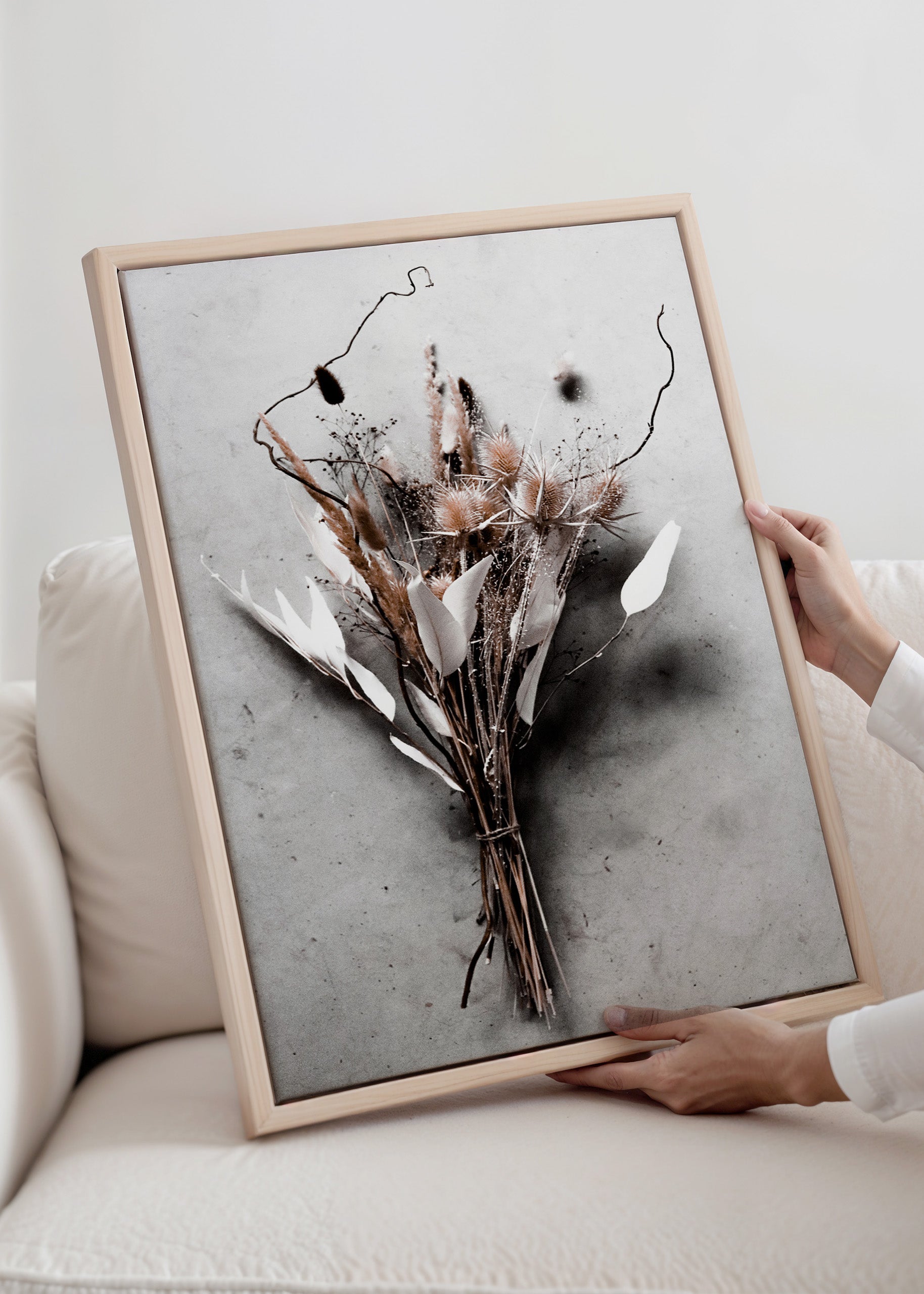 Dark Boquet Canvas