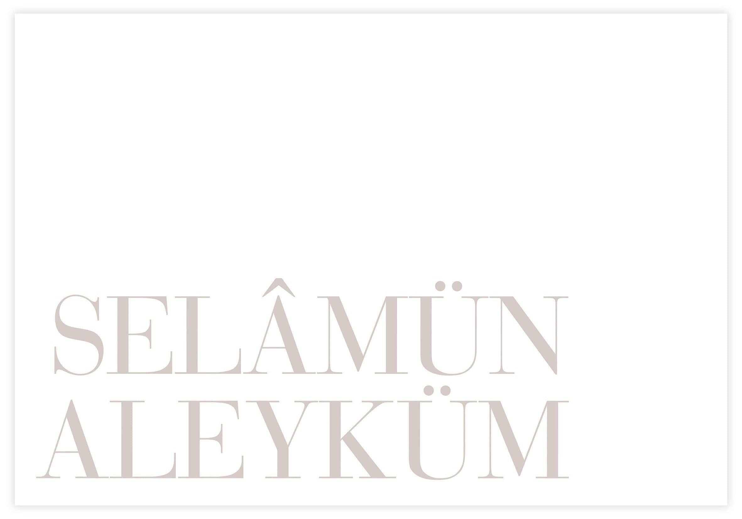 Selâmün Aleyküm Poster - KAMAN