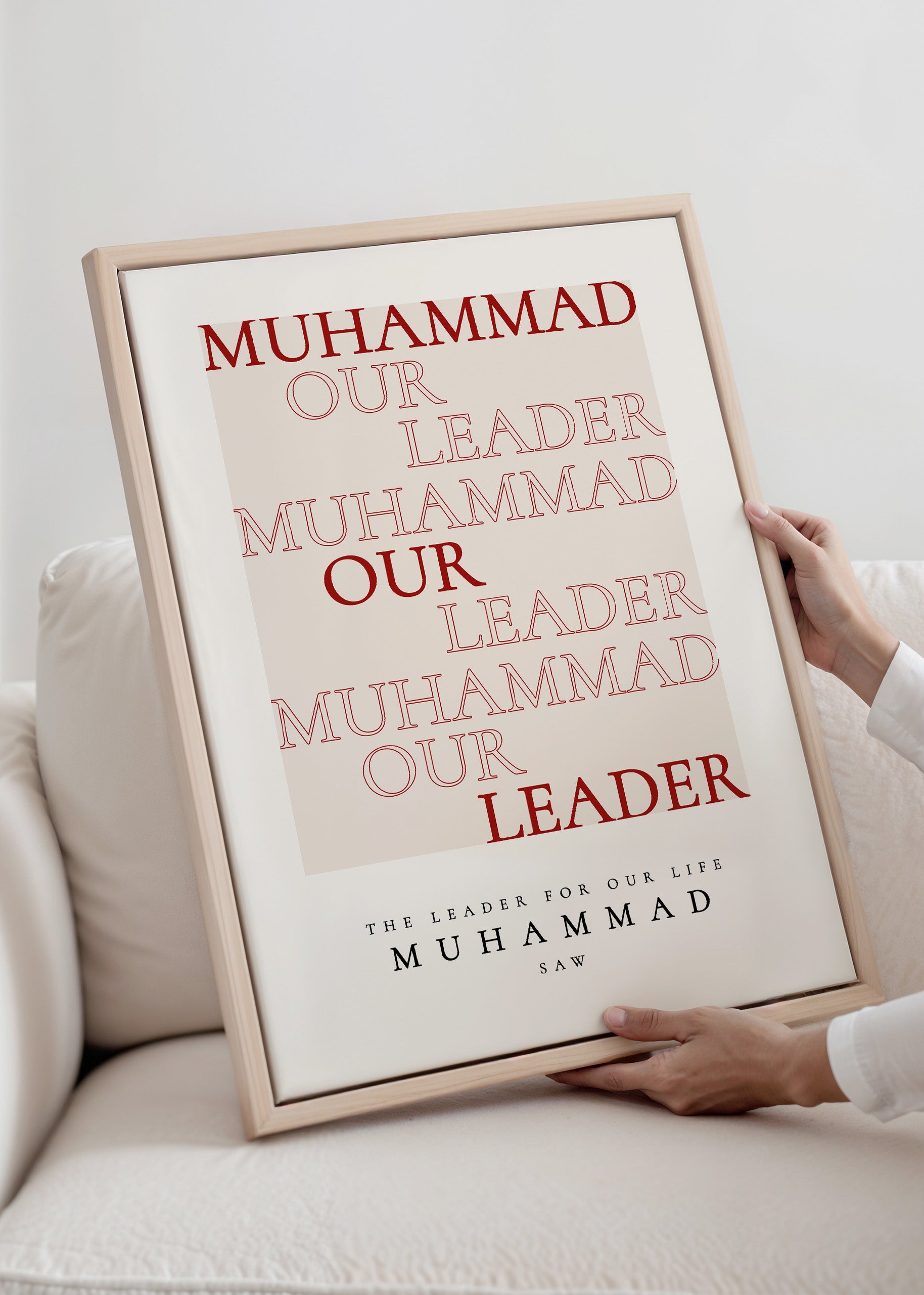 Muhammad Our Leader Canvas