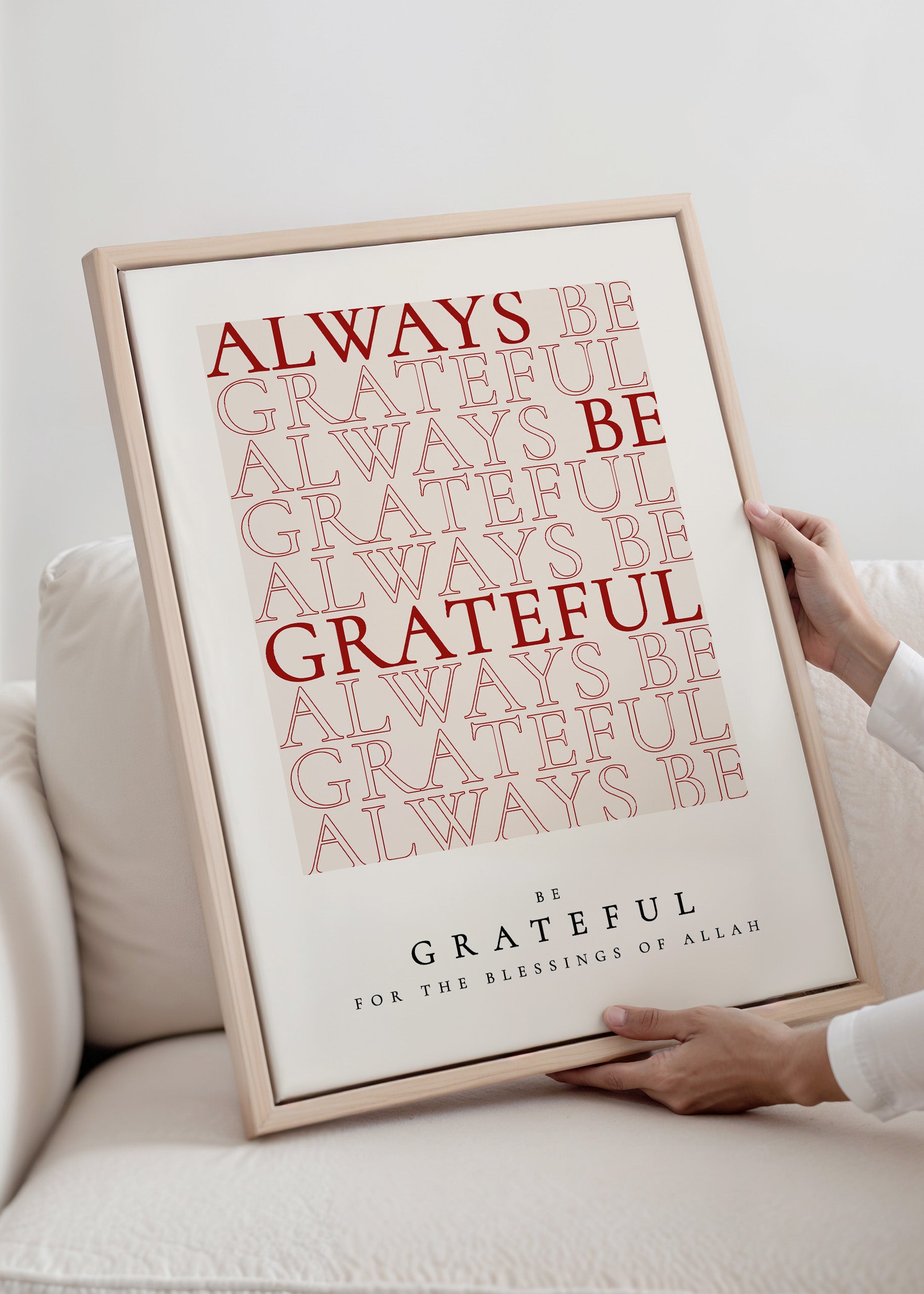 Always Be Grateful Canvas