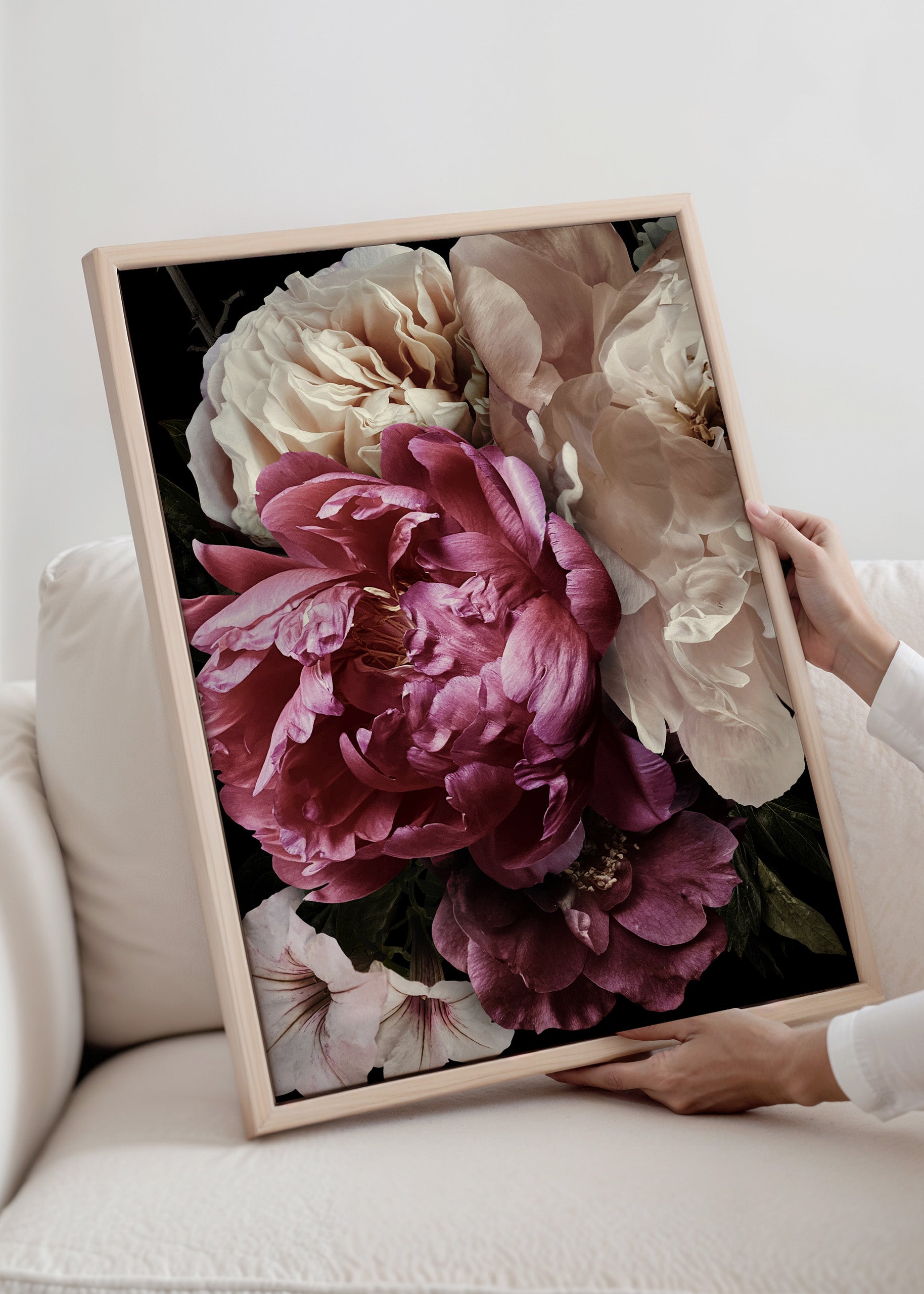 Peonie Sunset Canvas