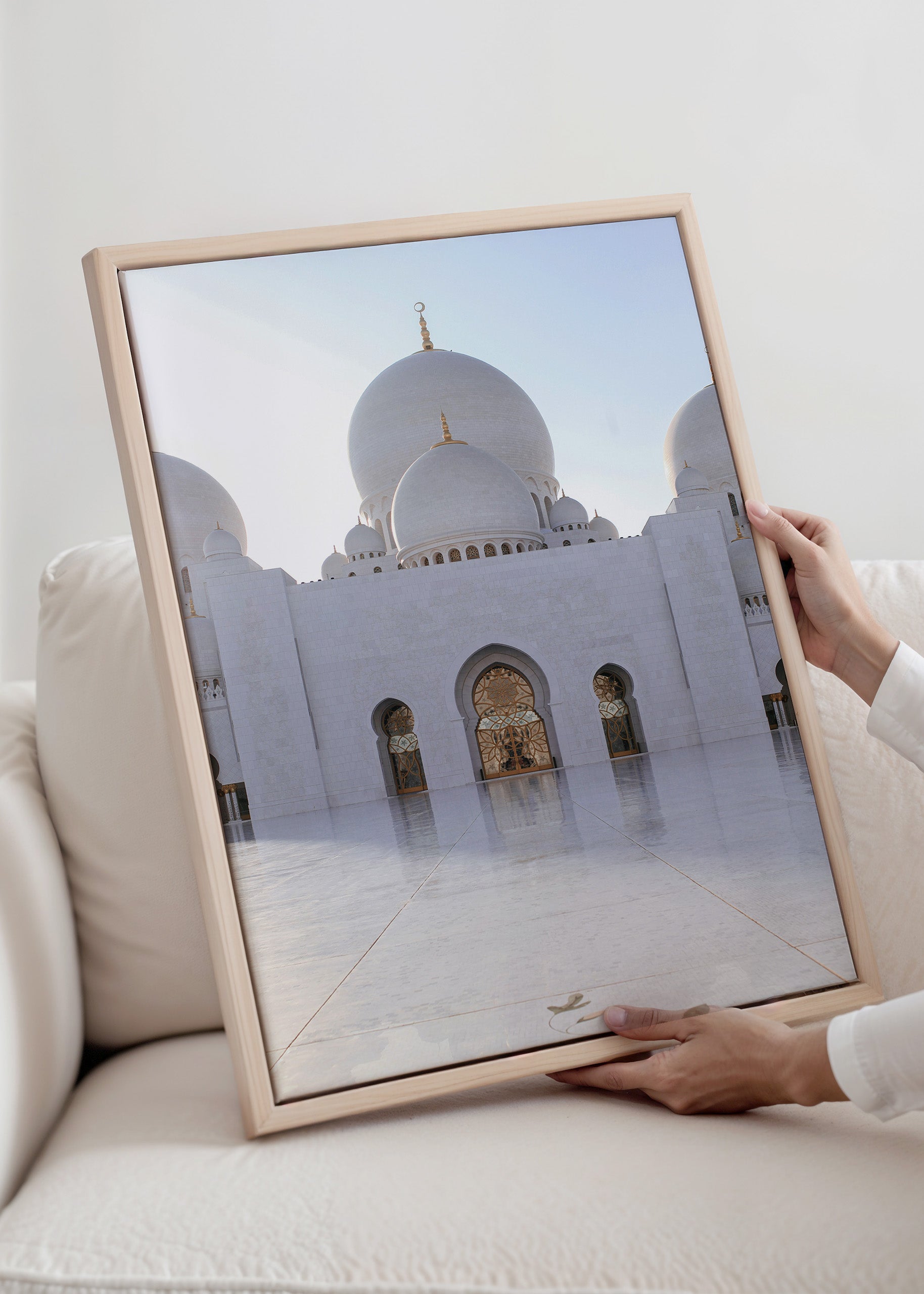 Grand Mosque Abu Dhabi Canvas