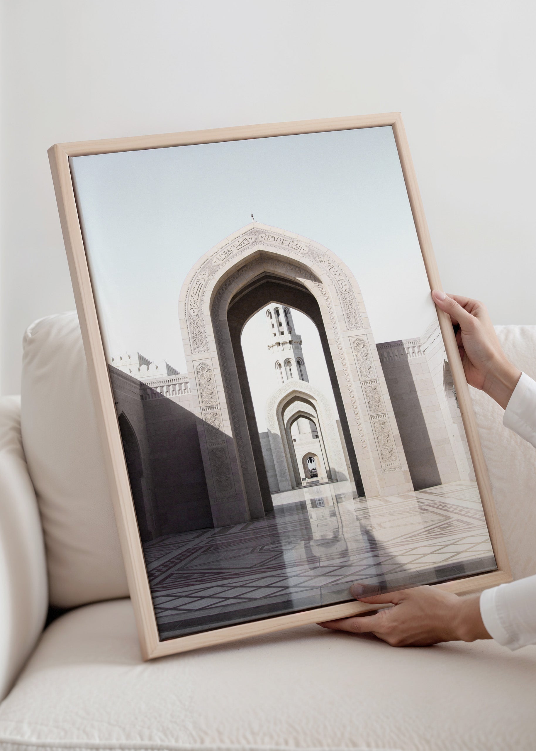 Qaboos Monument Canvas