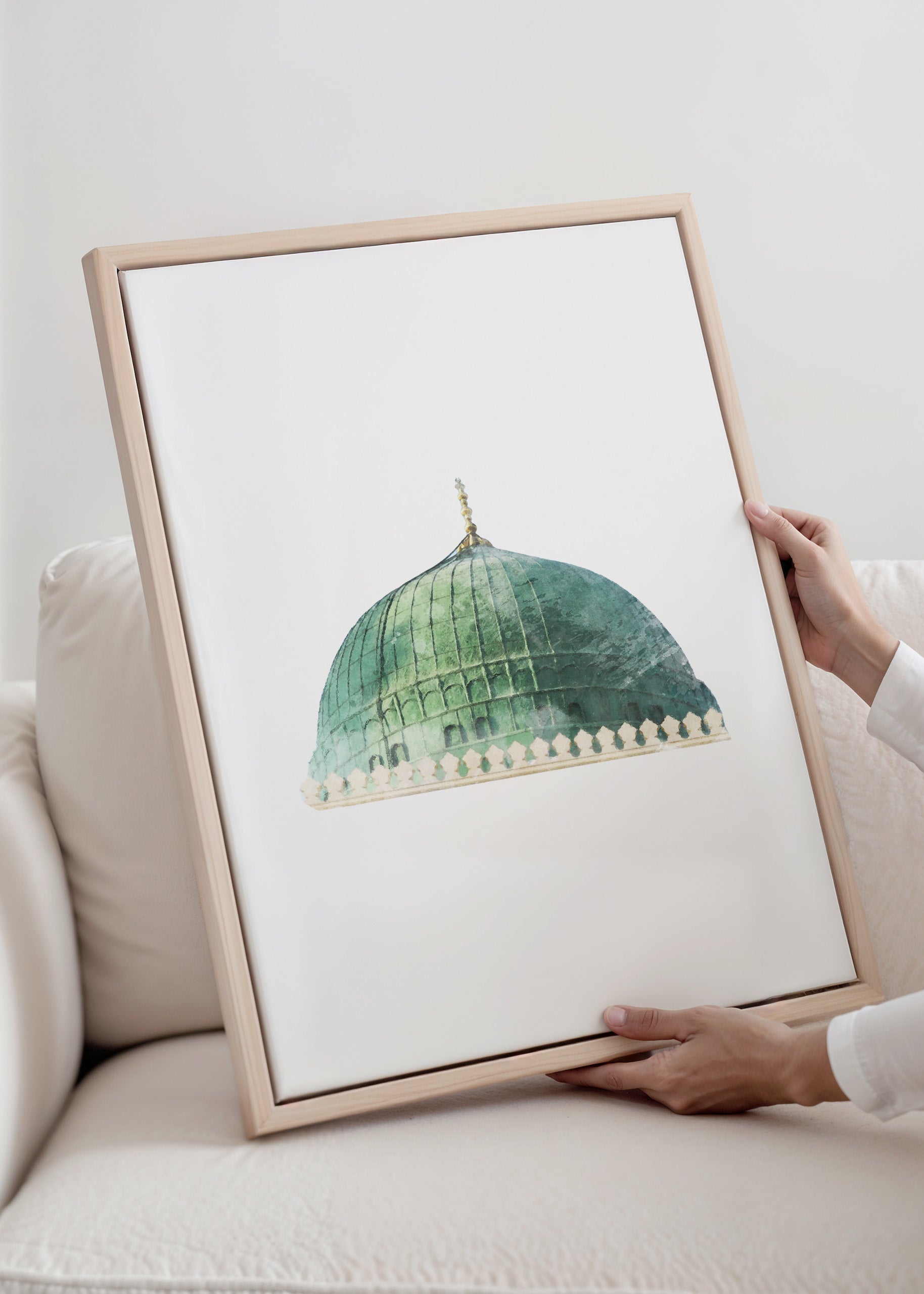 Medina Watercolor Canvas