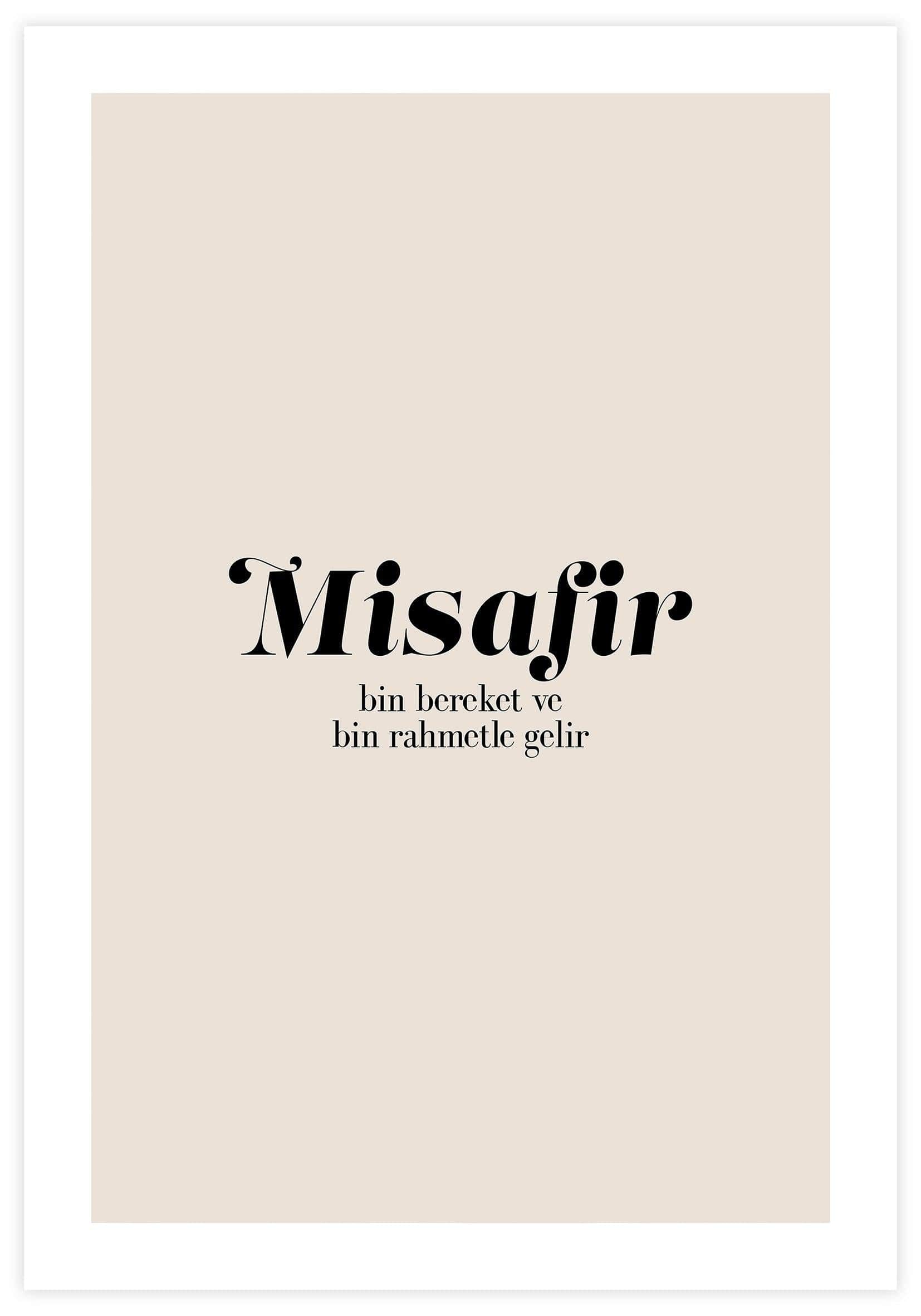 Misafir Poster