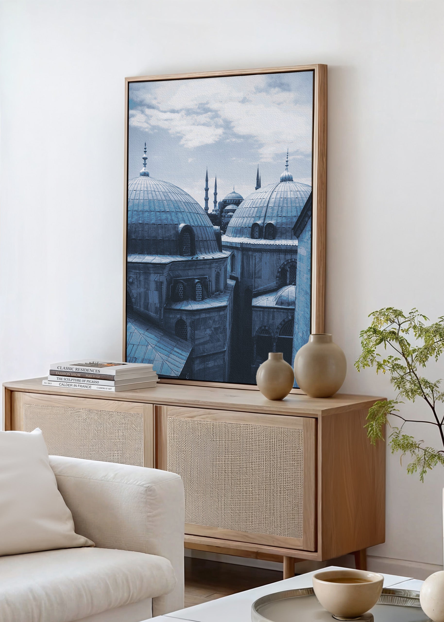 Blue Mosque Canvas