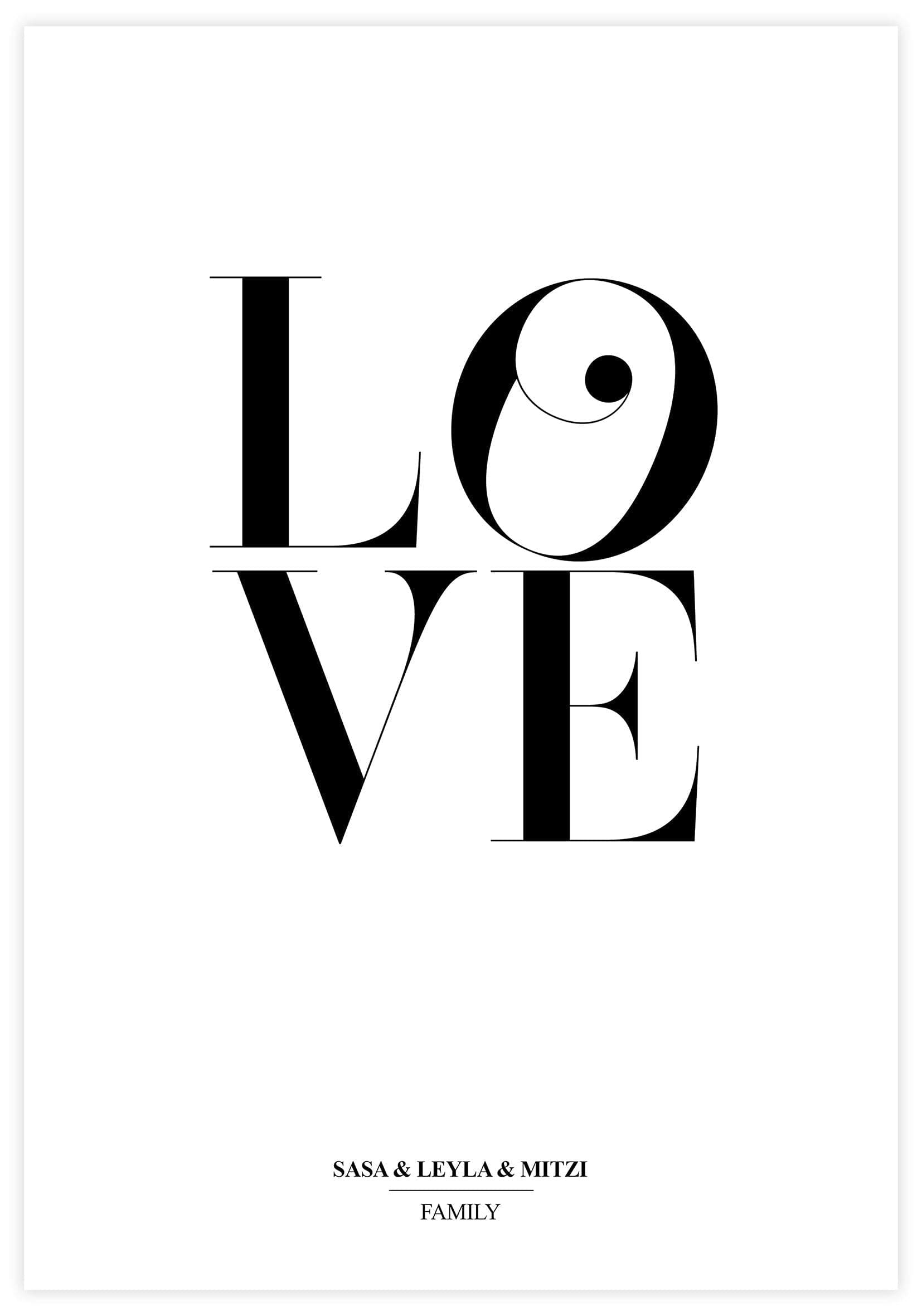 Love Poster - KAMAN