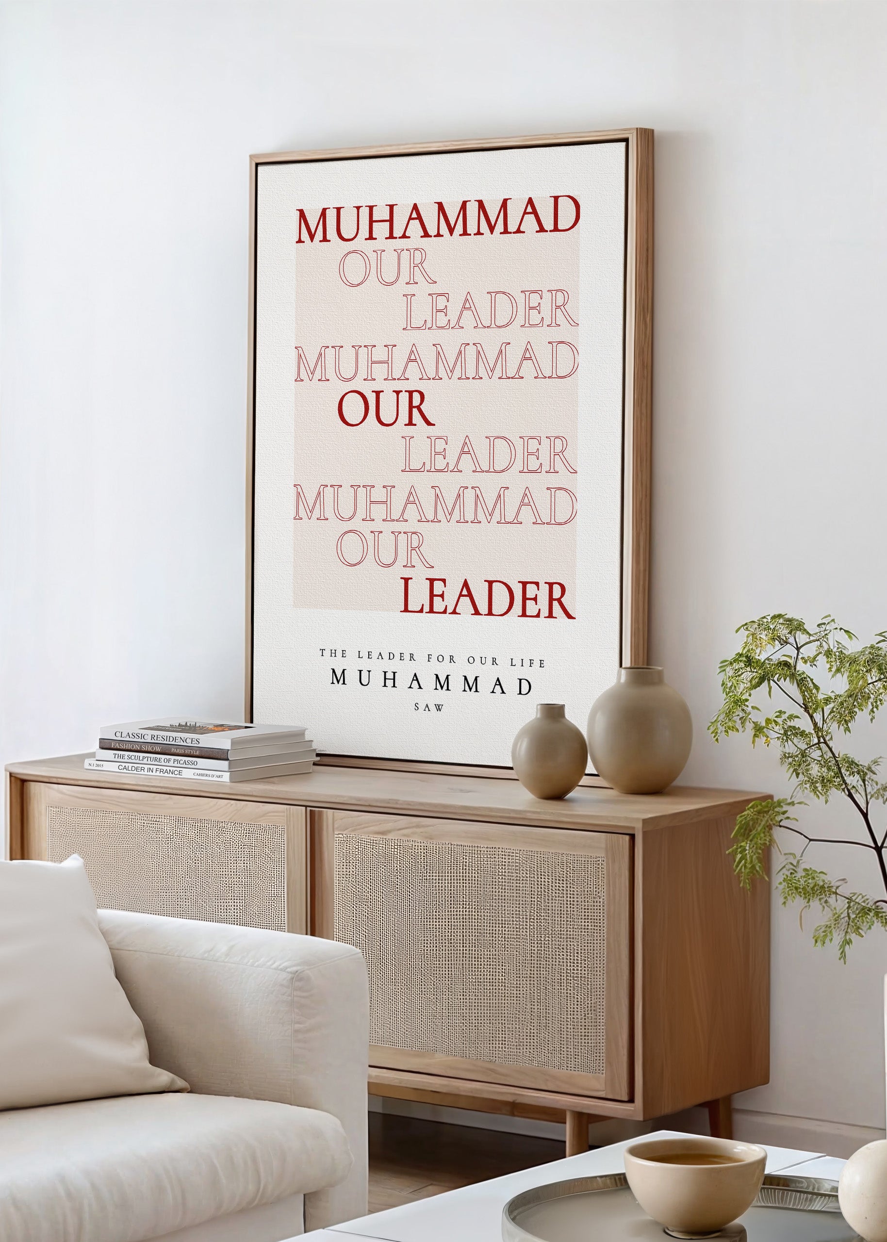 Muhammad Our Leader Canvas