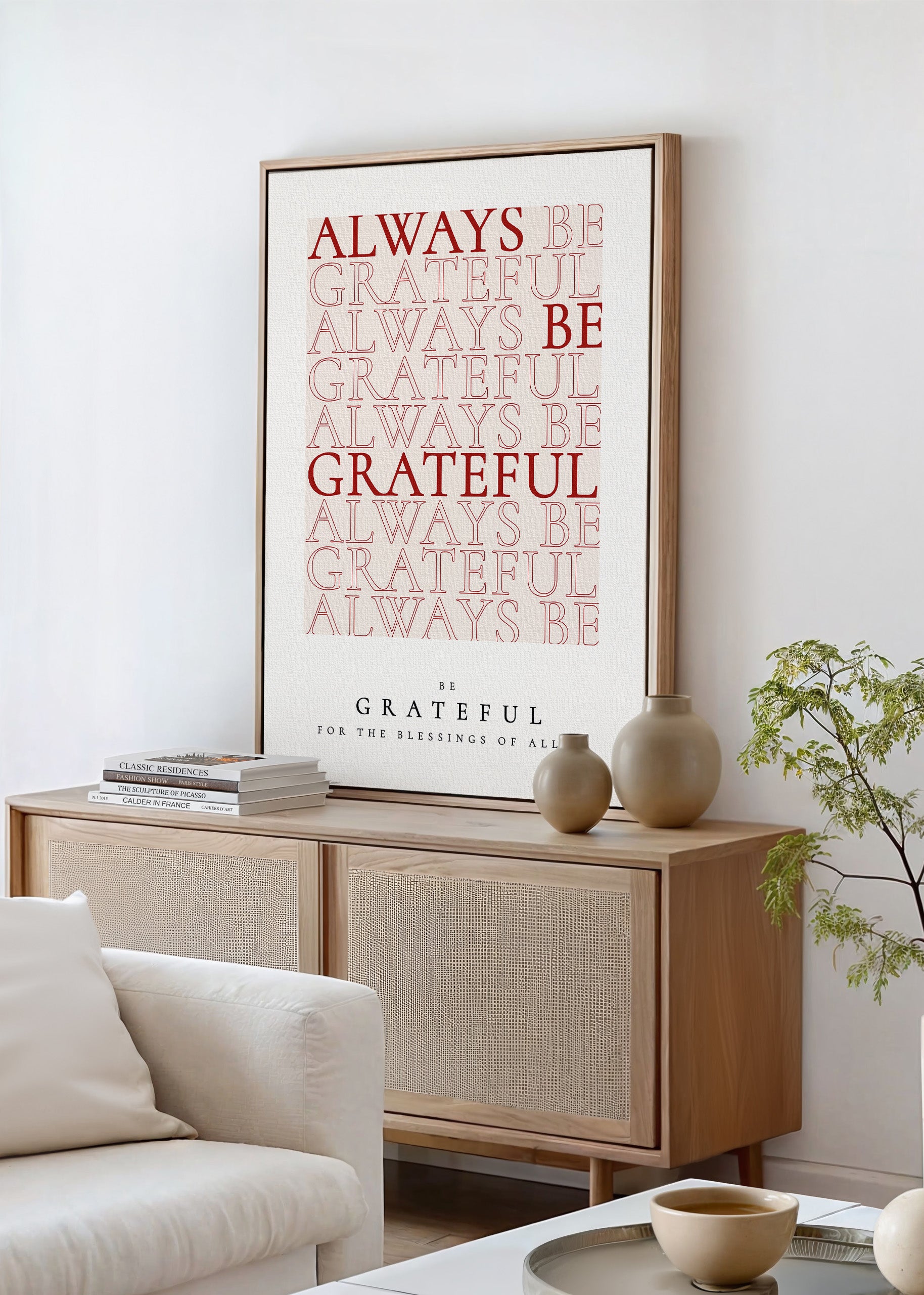 Always Be Grateful Canvas