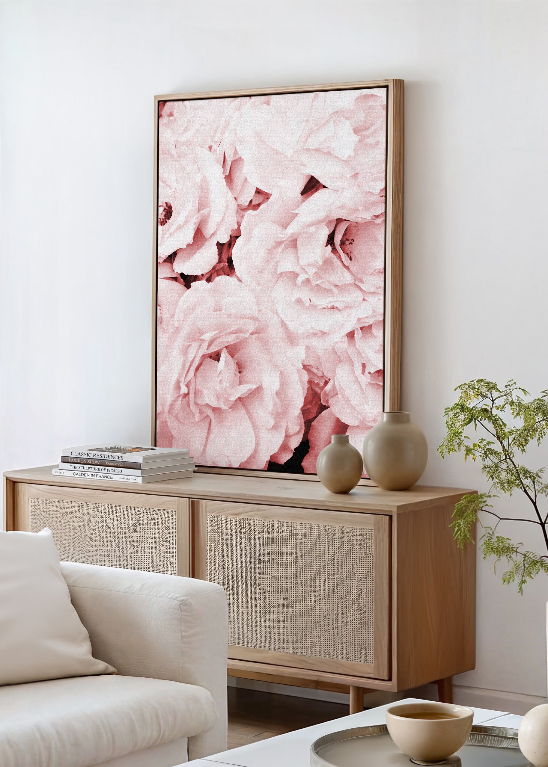 Pink Roses Canvas