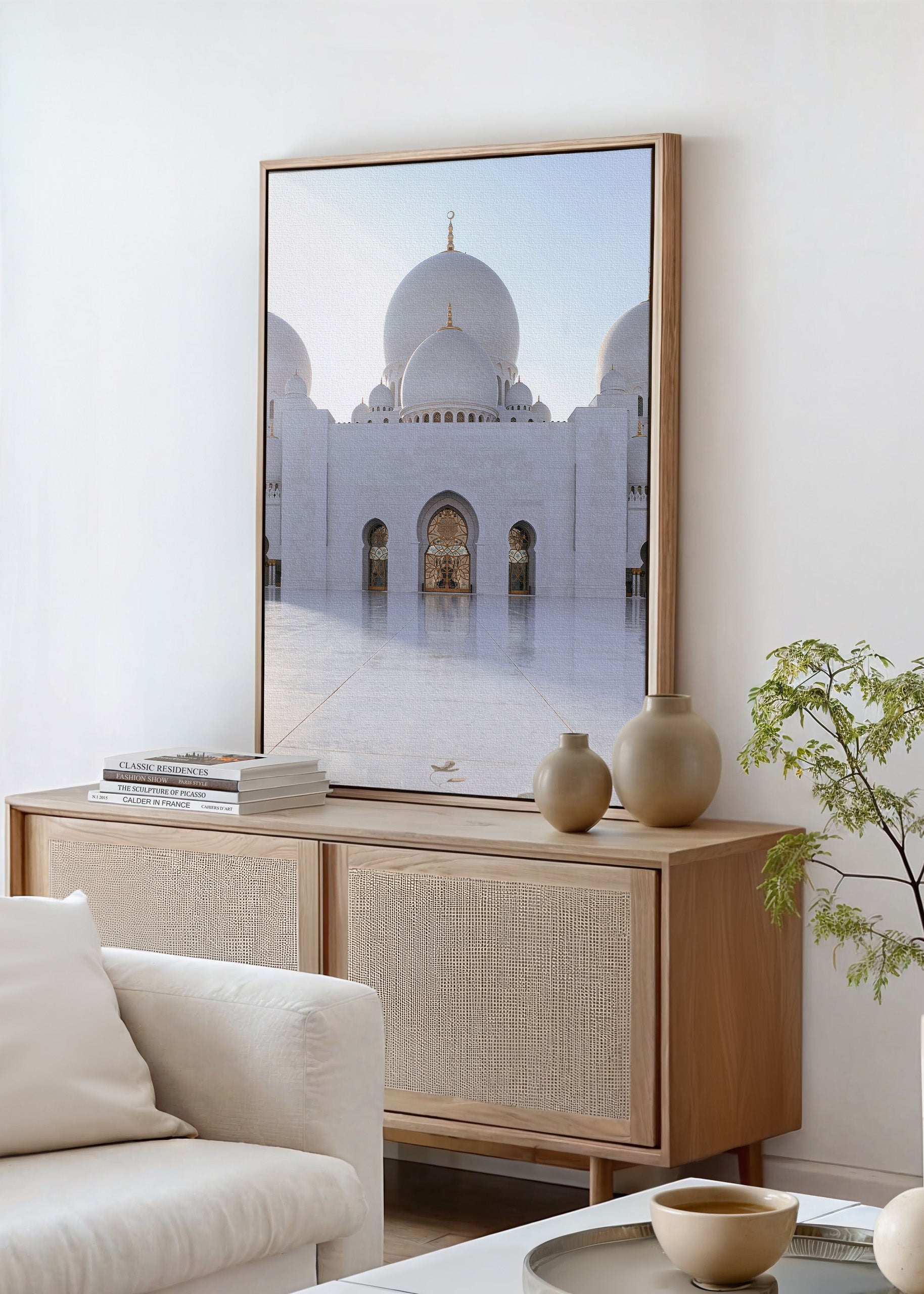 Grand Mosque Abu Dhabi Canvas