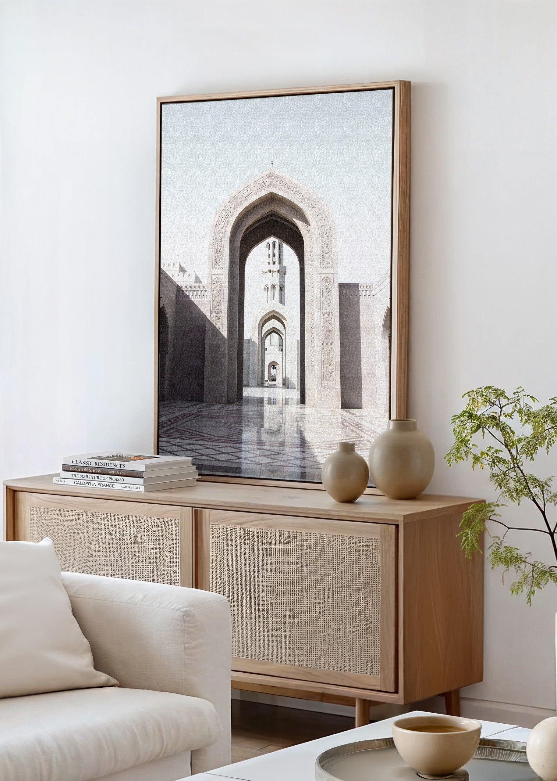 Qaboos Monument Canvas