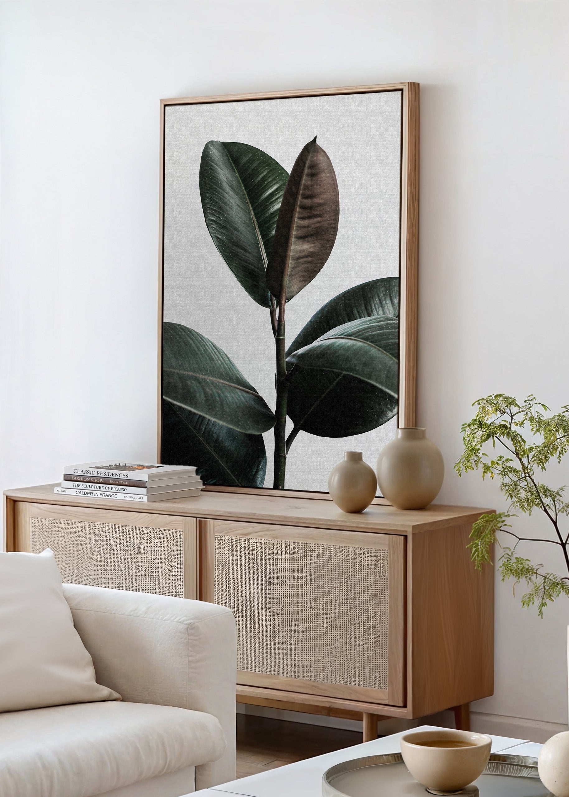 Rubber Plant 2 Canvas