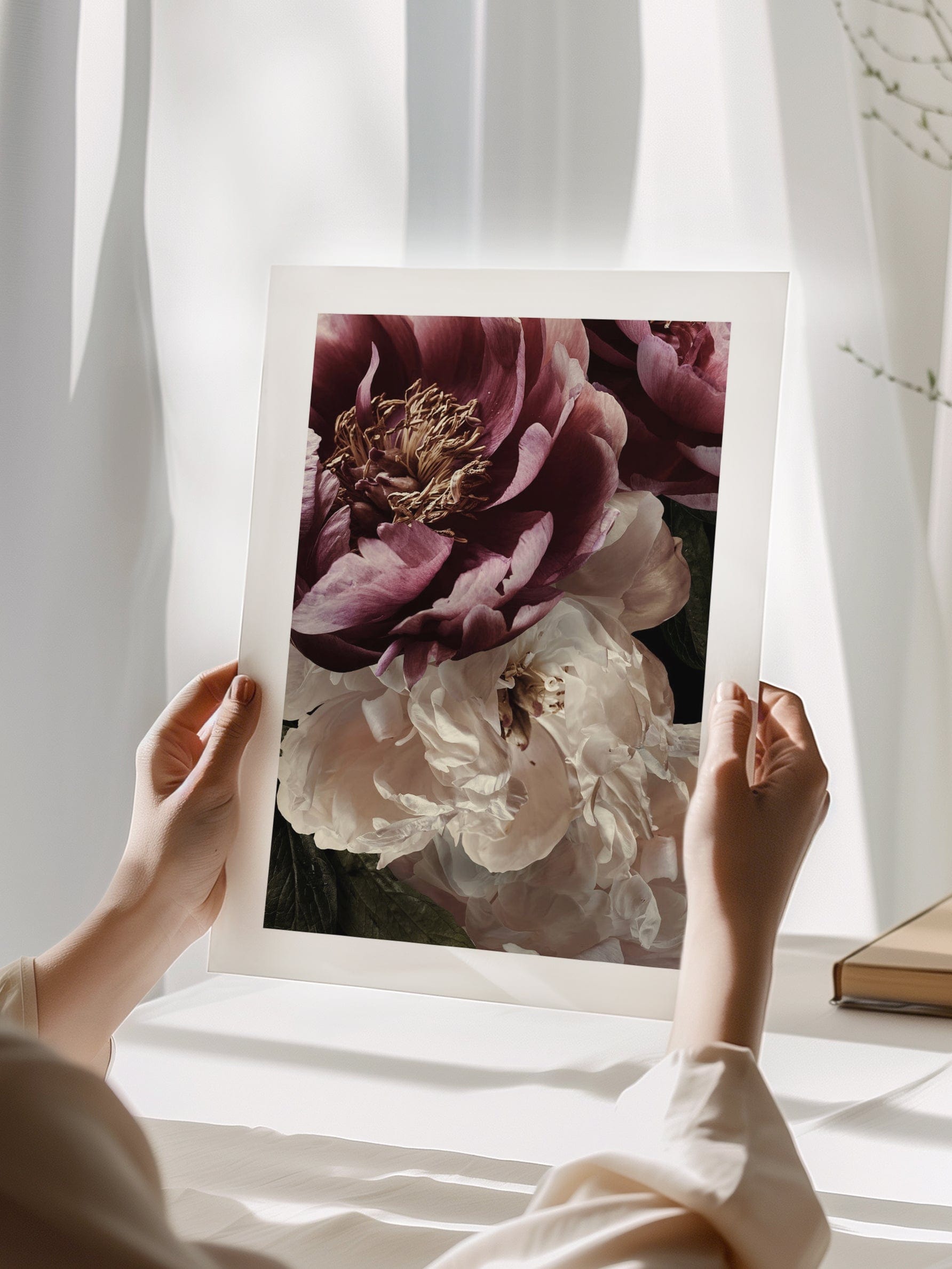 Peonie Sunset Poster