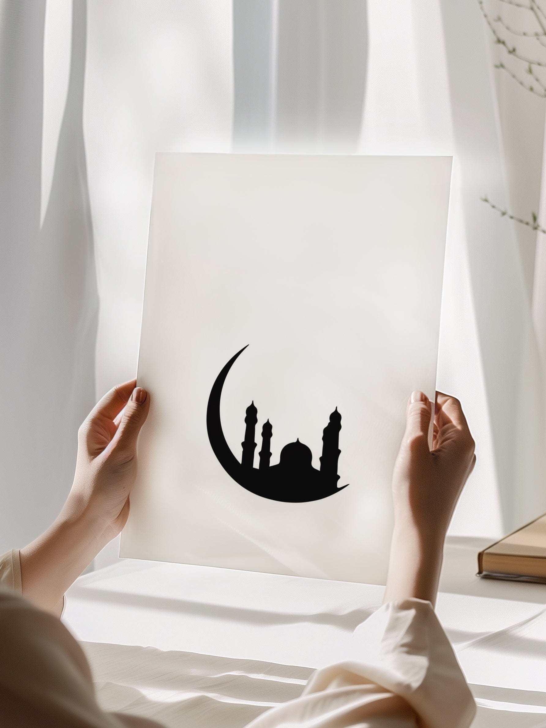 Crescent Moon Poster