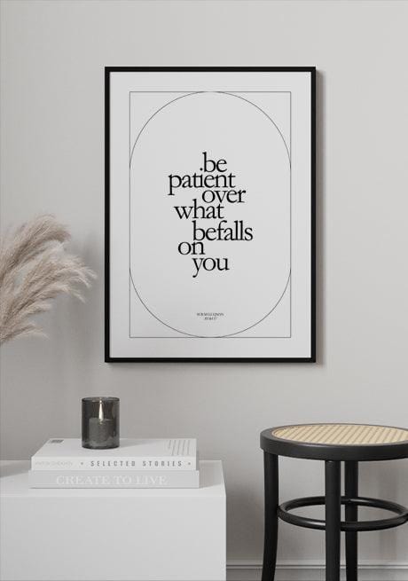 What Befalls On You Poster - KAMANART.DE