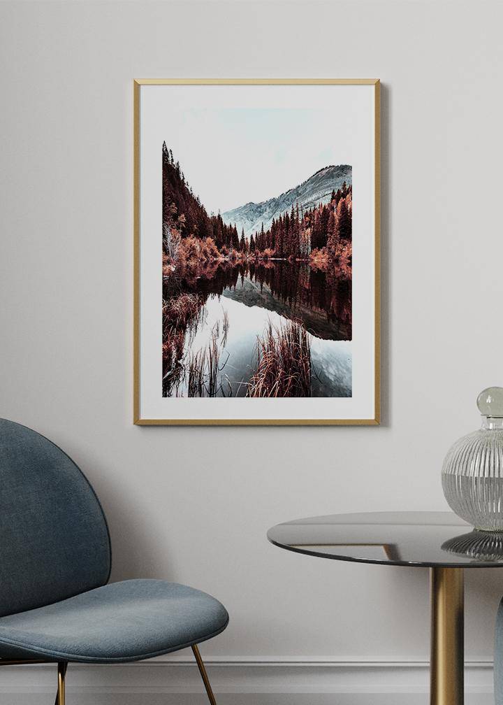 Autumn Lake Poster - KAMANART.DE