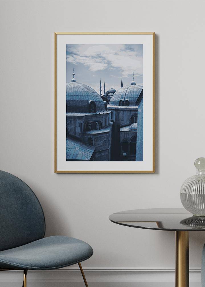 Blue Mosque Poster - KAMANART.DE