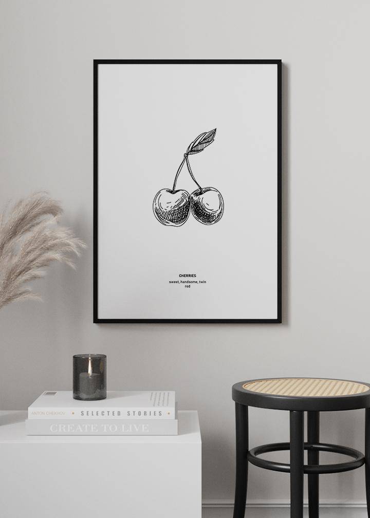 Cherries Poster - KAMANART.DE