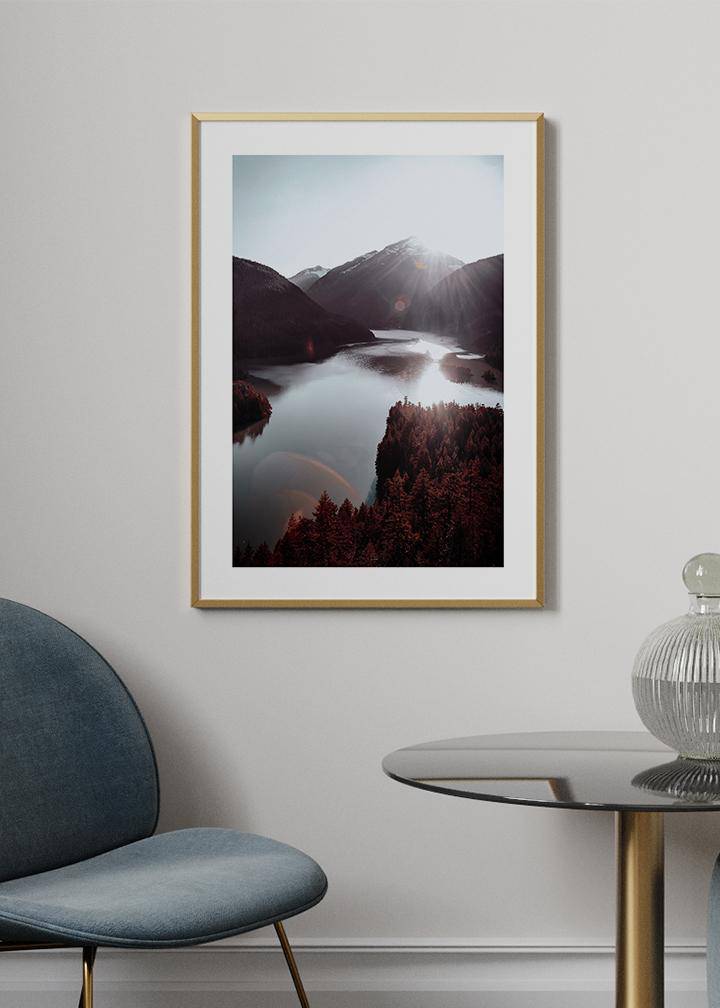 Diablo Lake Poster - KAMANART.DE