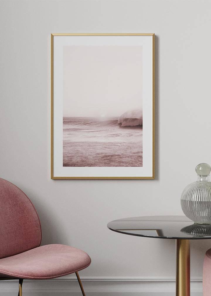 Pink Sunset Poster - KAMANART.DE